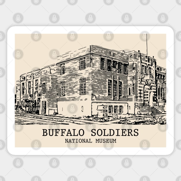 Buffalo Soldiers National Museum Sticker by Lakeric
